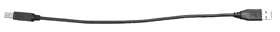 USB STD-A MALE TO STD-B MALE 12